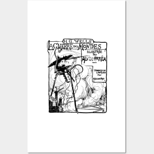 War of the Worlds 1906 Print Ad Illustration (Light Garment) Posters and Art